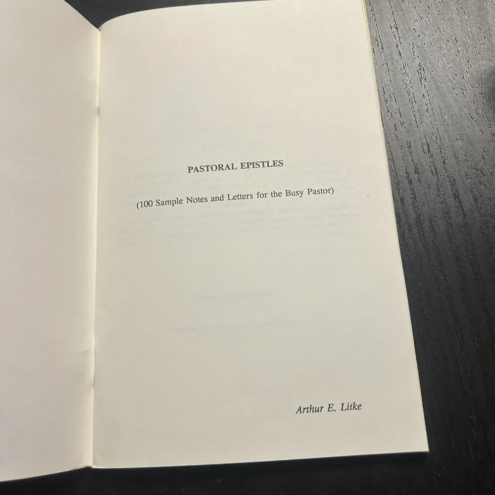 Pastoral Epistles Arthur E. Litke 1990